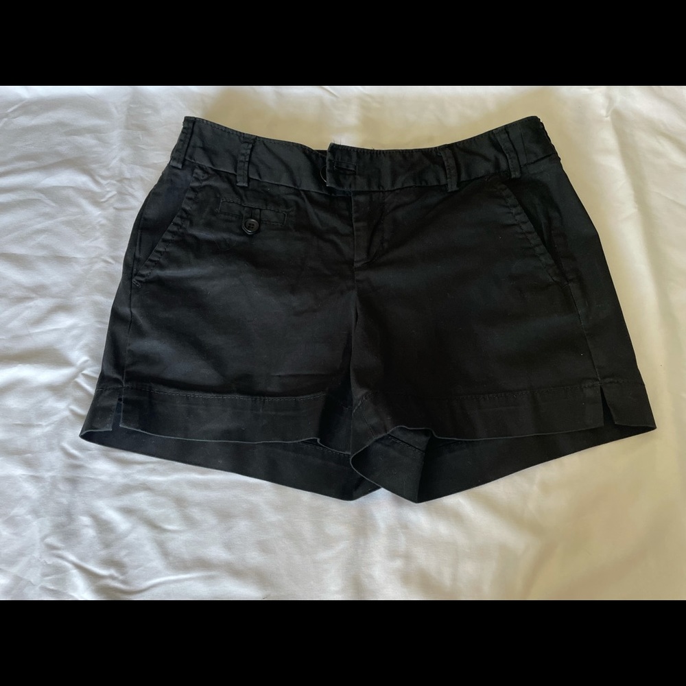 Banana Republic Black Shorts Sz 0